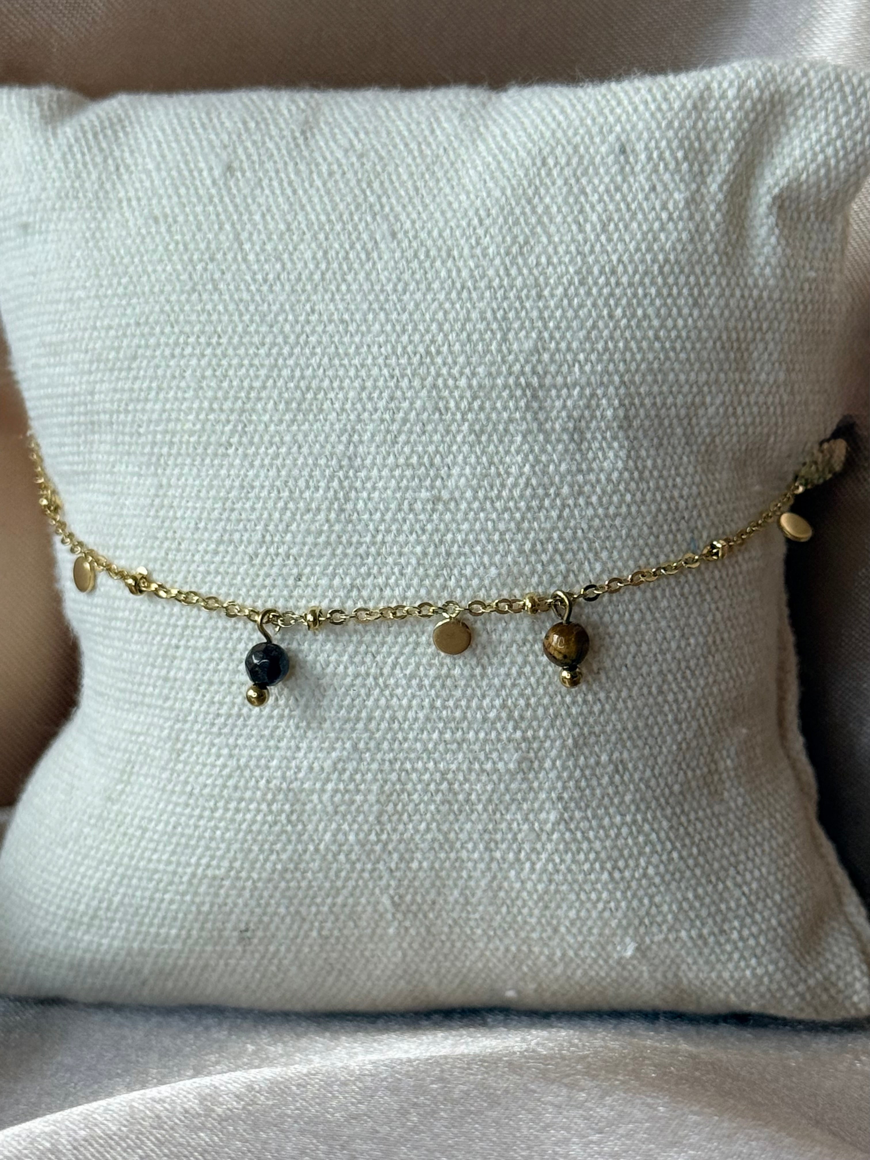 Bracelets avec pierres œil de tigre