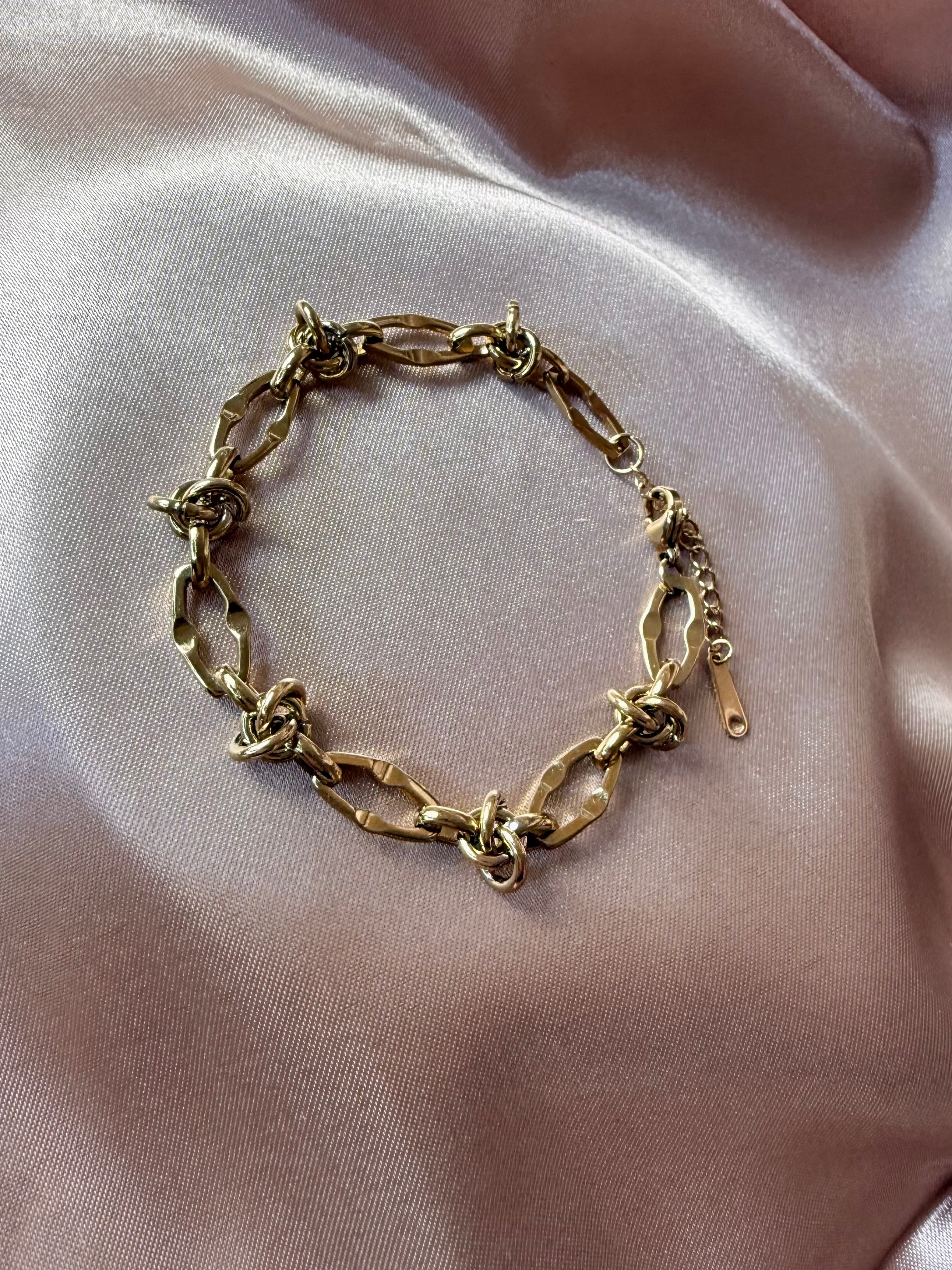 Bracelet Mayon – Acier inoxydable doré