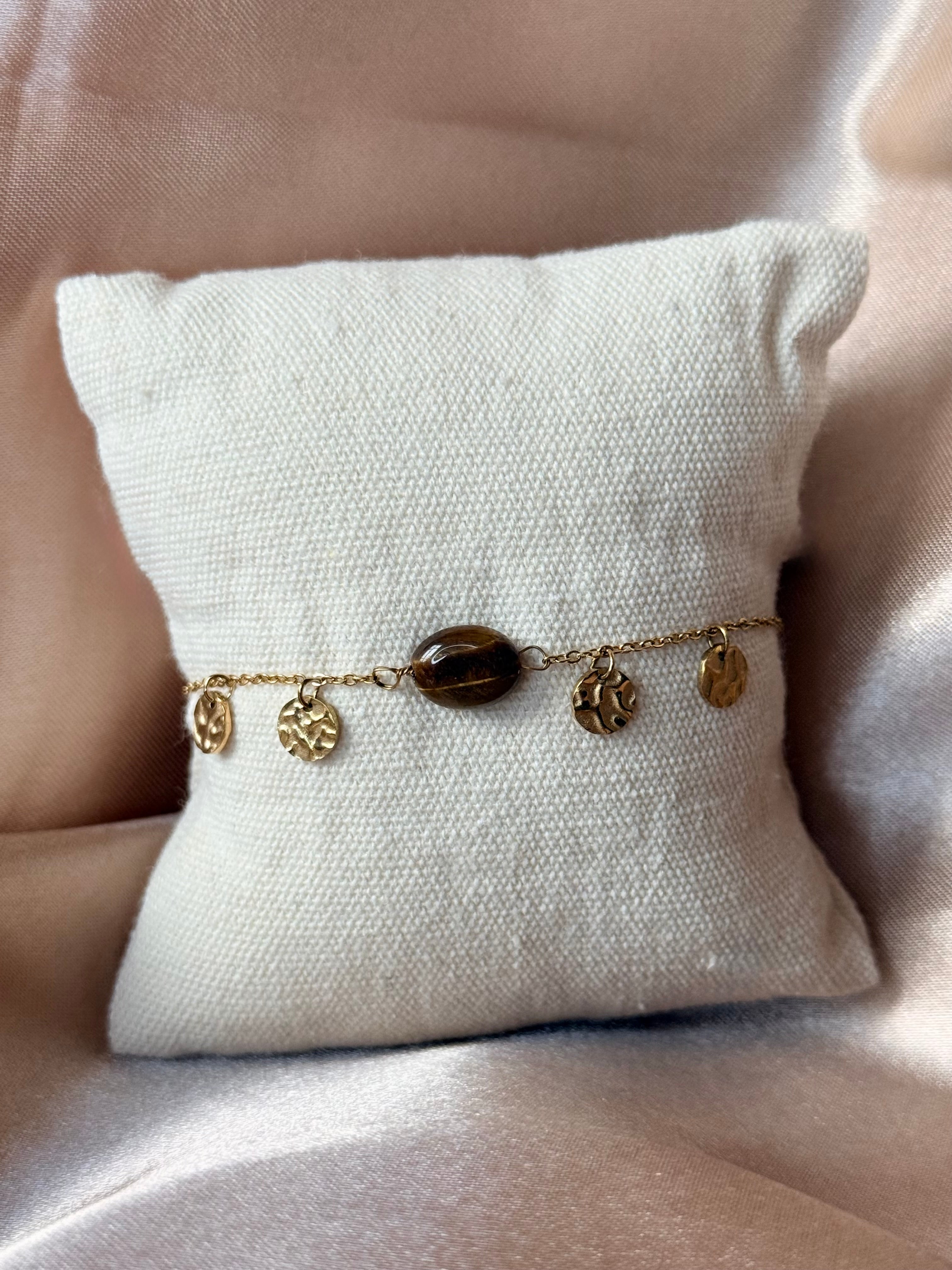 Bracelets avec pierres œil de tigre