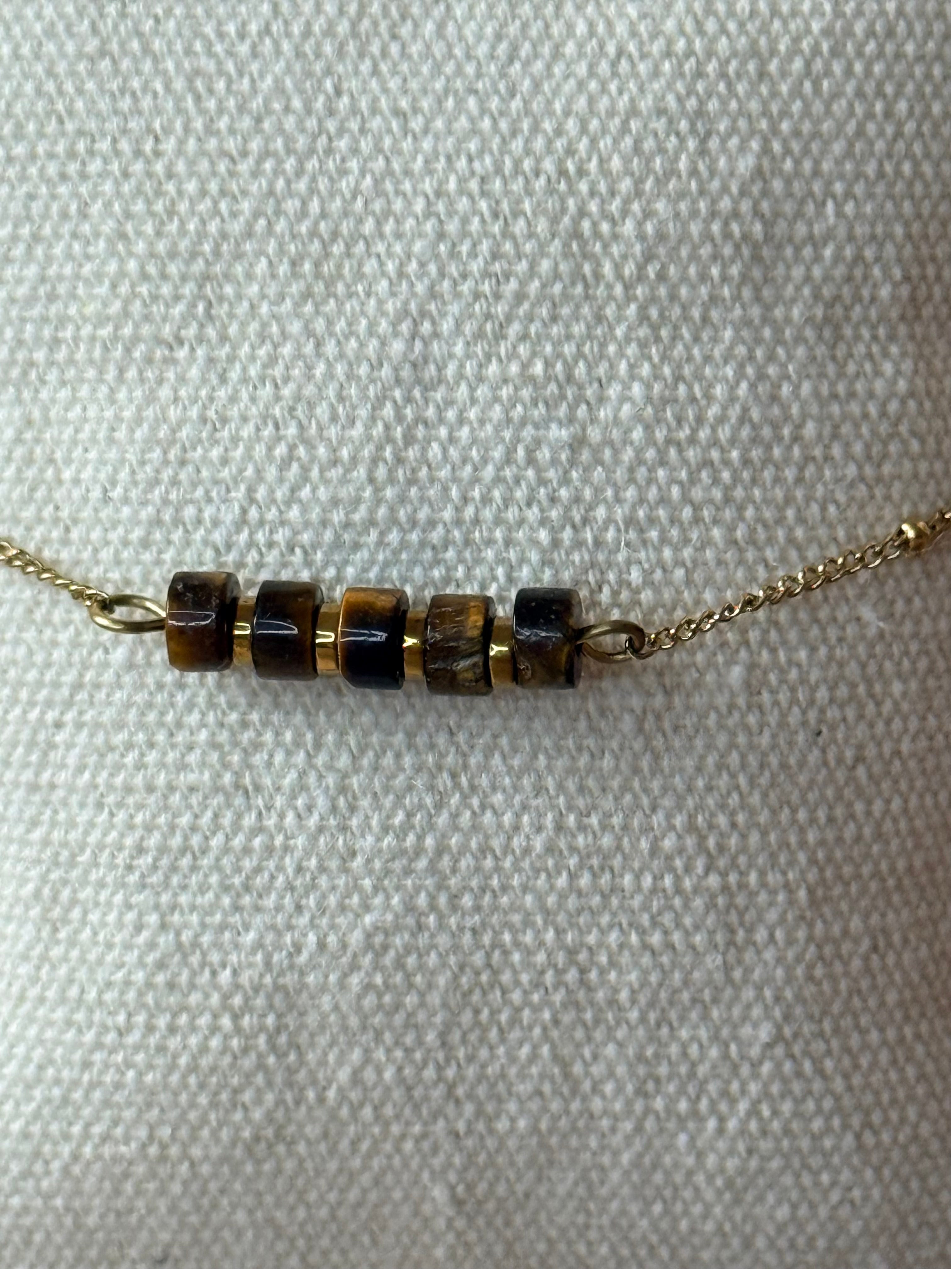 Bracelets avec pierres œil de tigre