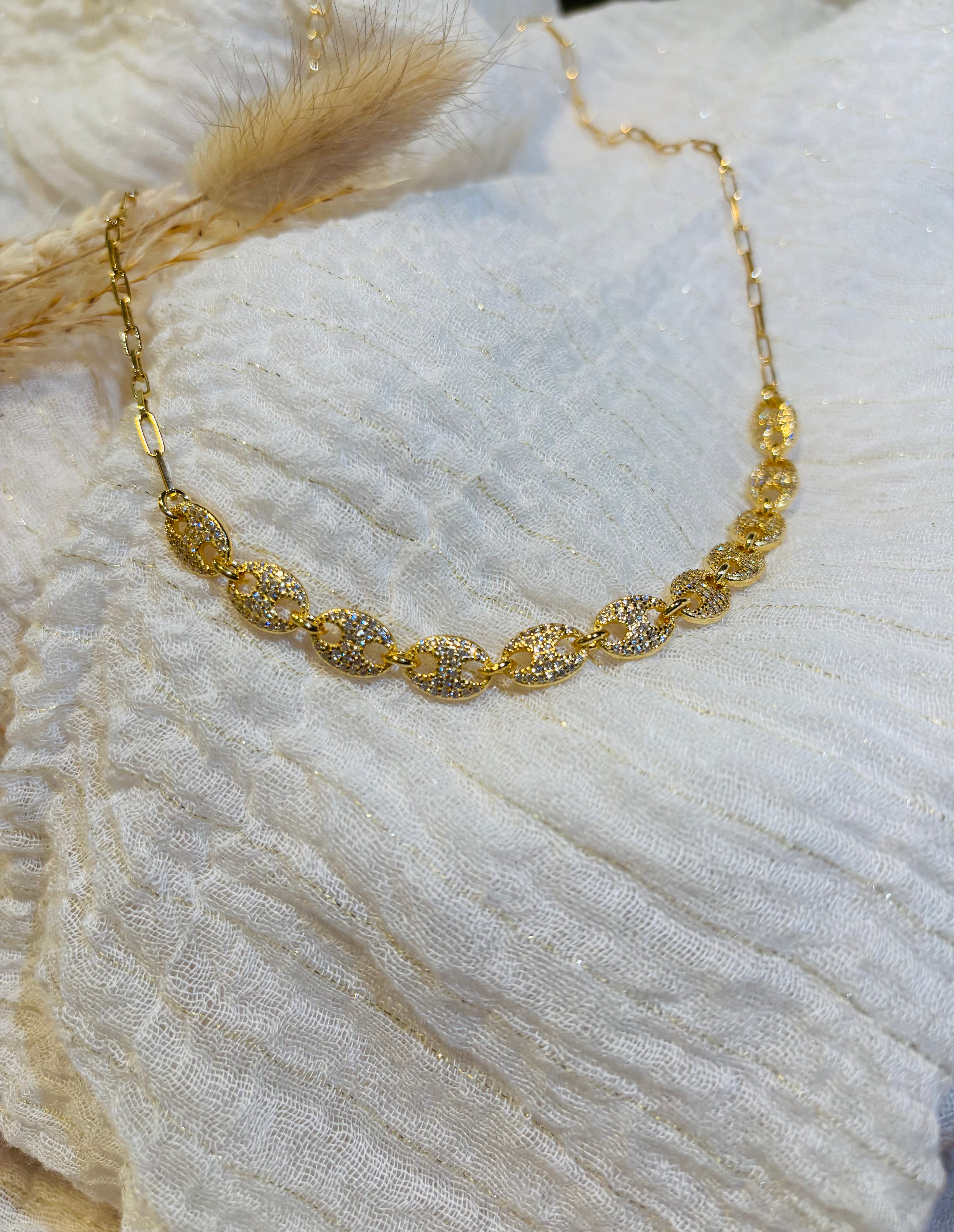 Collier grain de café